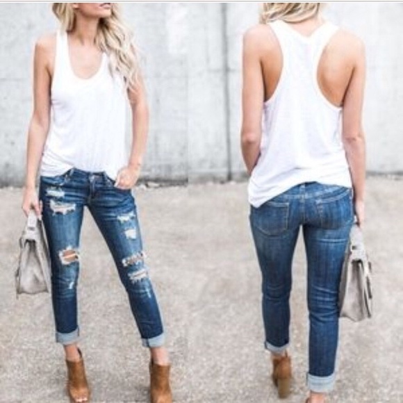 Distressed Skinny Jeans💗 - Picture 2 of 6